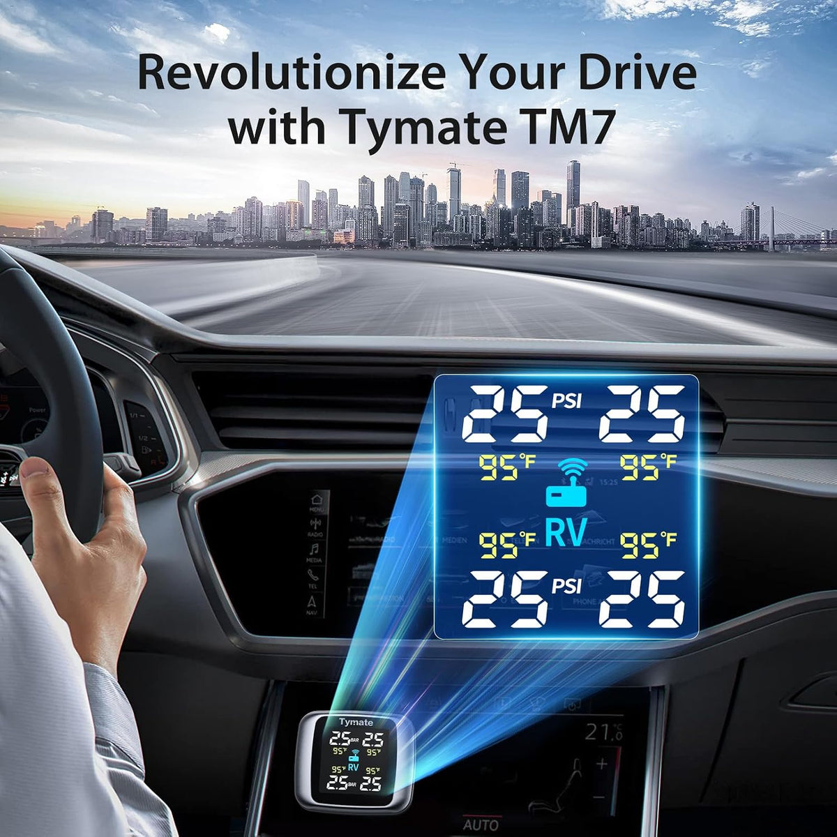 Tymate TM7 Tire Pressure Monitoring System