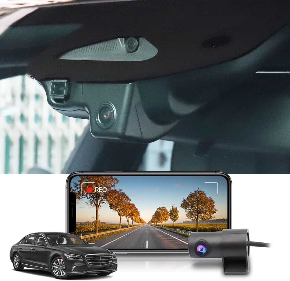 FITCAMX Mercedes-Benz S-Class Dual Dash Camera