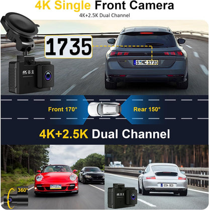 WANLIPO A13 Front and Rear Dash Cam