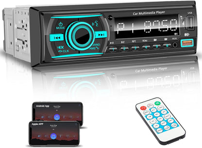 GHIOPMZ Single-DIN Car Stereo Receiver