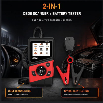 LEE-3 OBD2 Scanner and Battery Tester