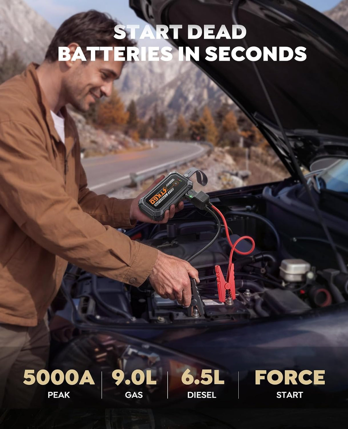 TREKURE Car Battery Jump Starter