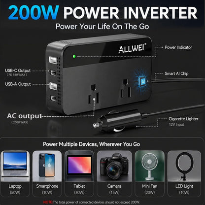 ALLWEI Car Power Inverter