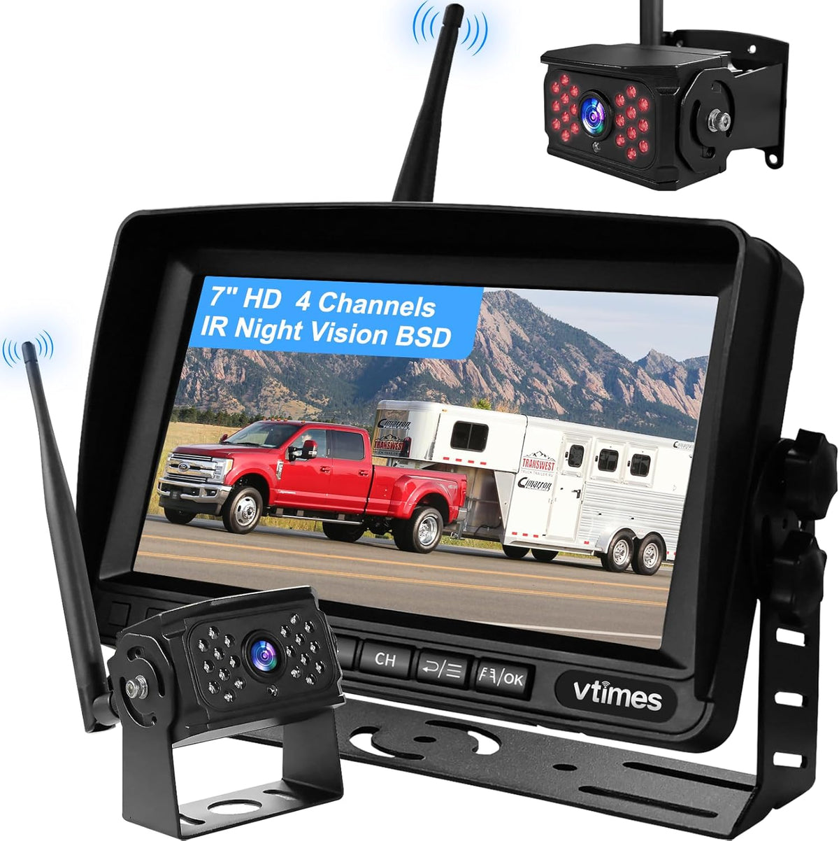 VTimes Wireless Backup Camera