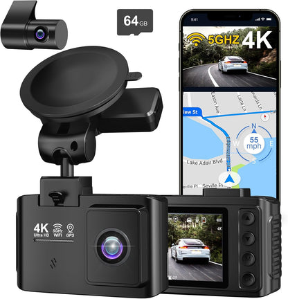 WANLIPO A13 Front and Rear Dash Cam