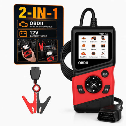 LEE-3 OBD2 Scanner and Battery Tester