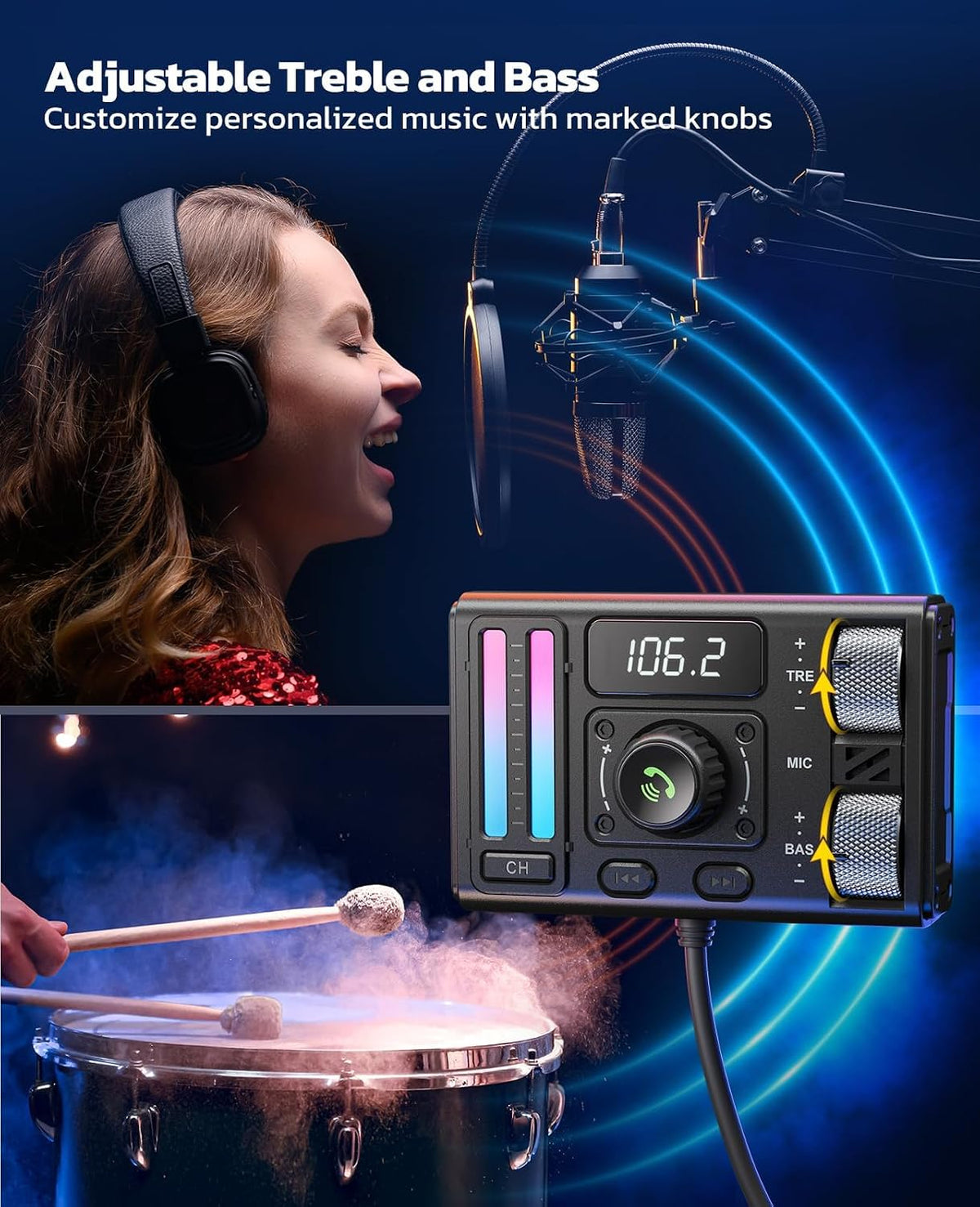 Nulaxy FM Transmitter