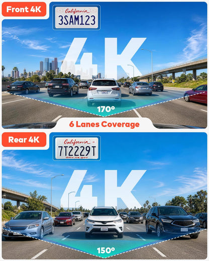 Seemopen 4K Dash Cam