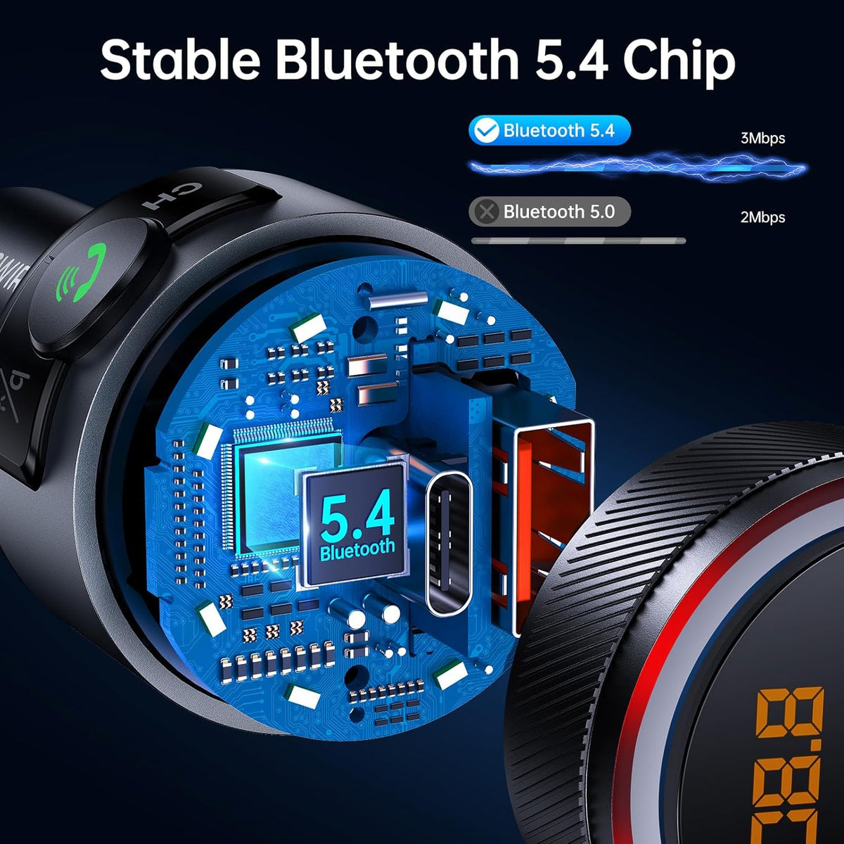SYNCWIRE Bluetooth FM Transmitter
