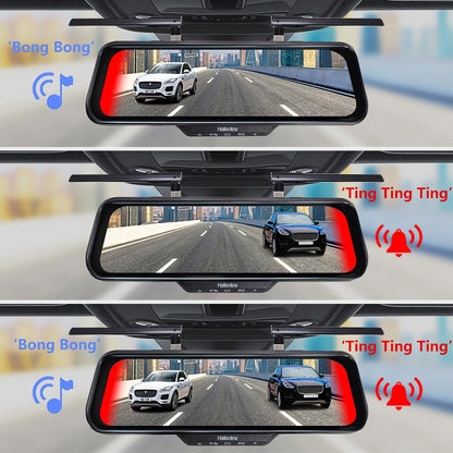 Haloview BT16-V1 Mirror Dashcam System