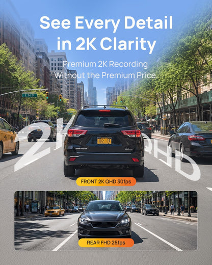 BlackVue SAFY8 Front and Rear Dash Cam