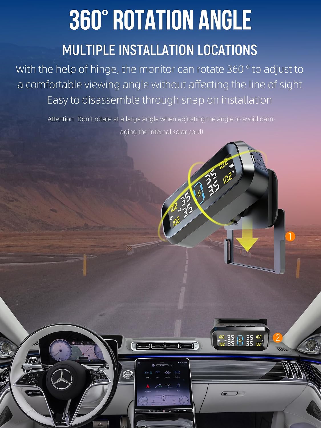 Zradnox Tire Pressure Monitoring System
