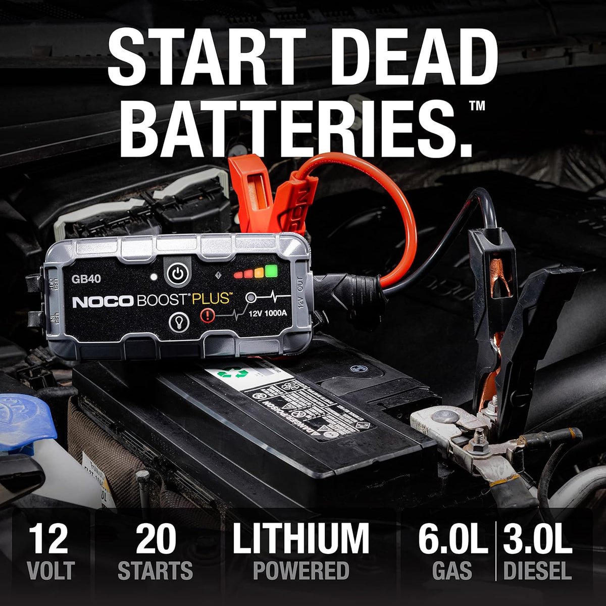 NOCO Boost GB40 Jump Starter
